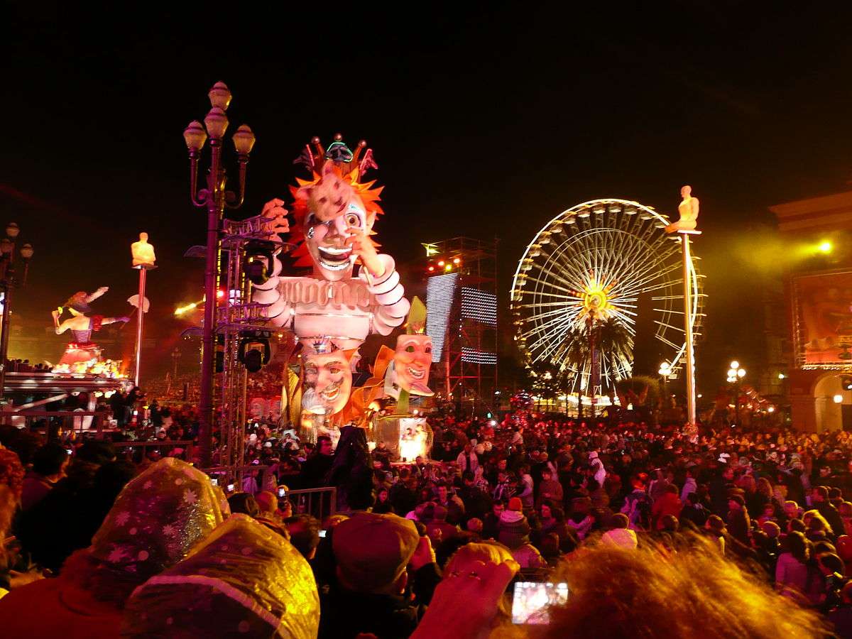 Nice Carnival the biggest carnival in France