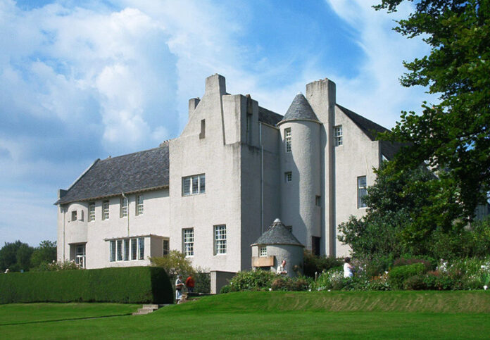 Charles Rennie Mackintoshâs small, terraced house in the English midlands