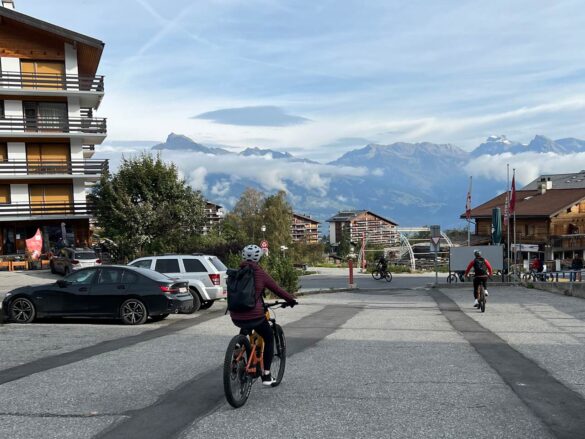 Biking in Nendaz ©BWatts