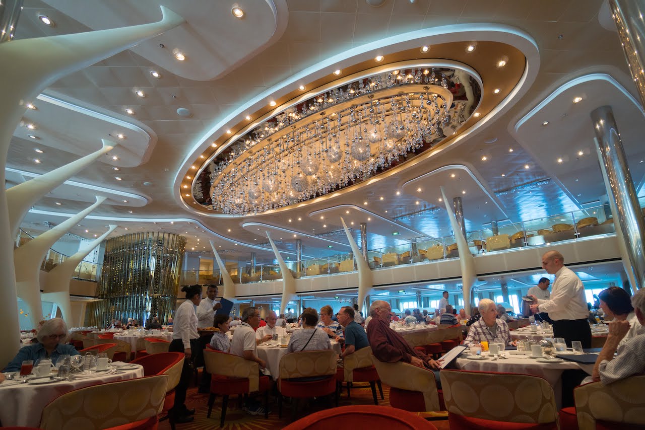 celebrity silhouette dining room