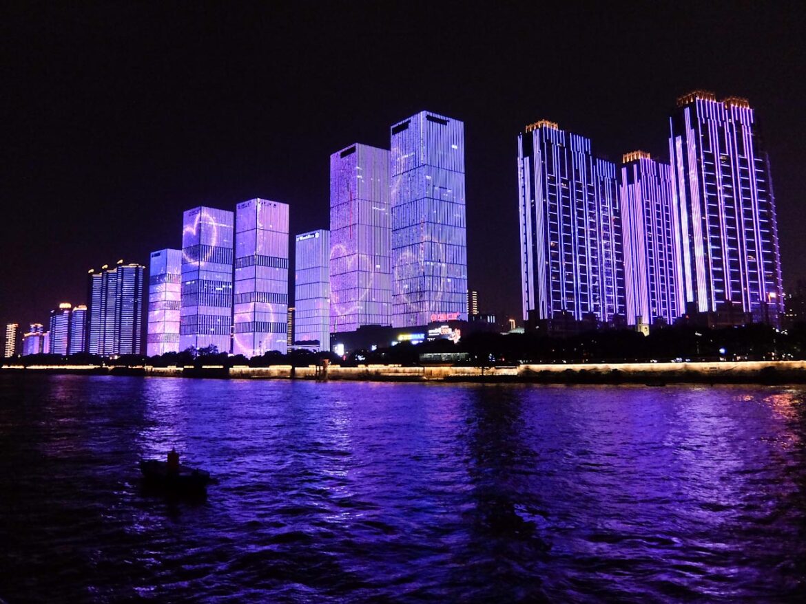 Changsha Light Show 1