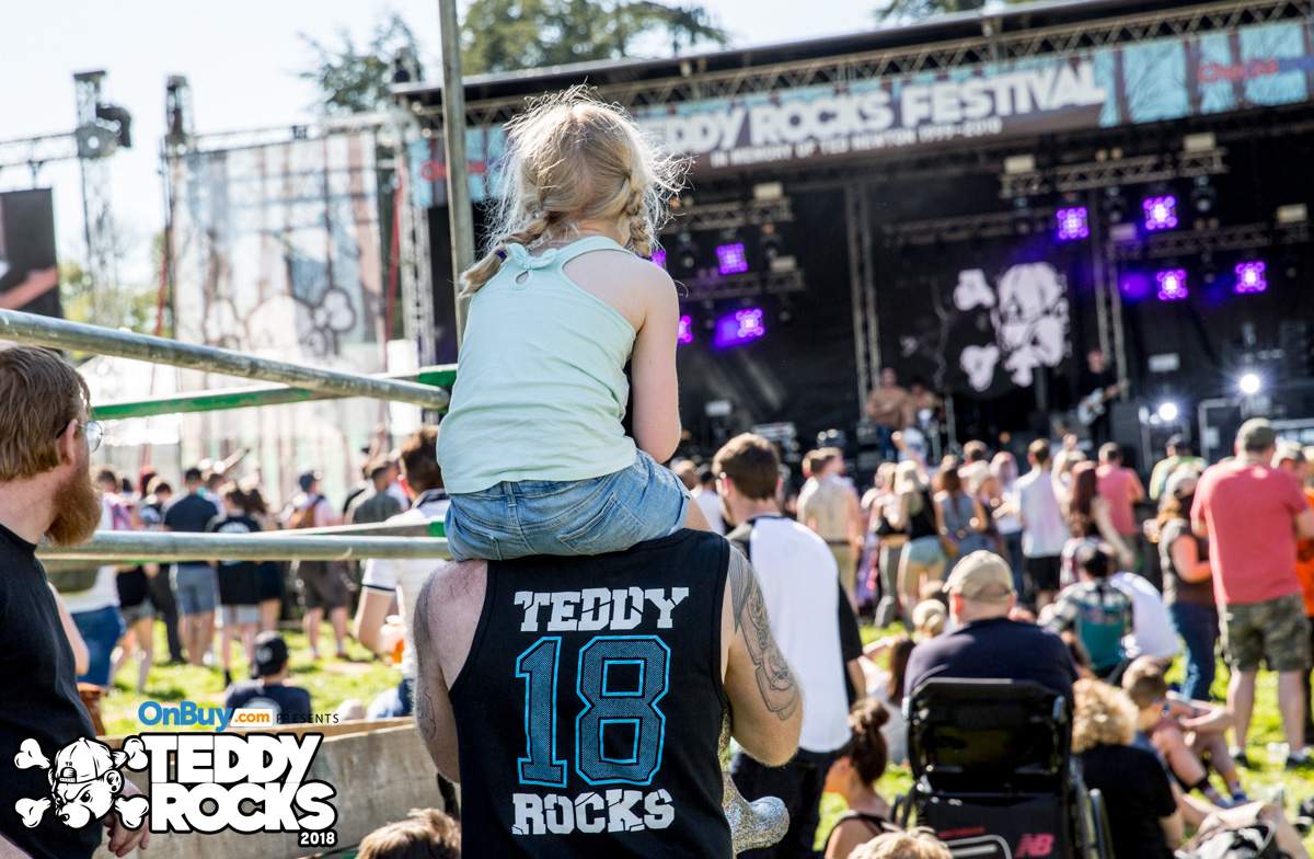 Teddy Rocks Festival during the day