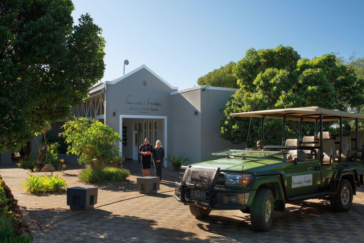 Entrance Mantis Founders Lodge