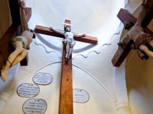 Megeve Calvary Crosses