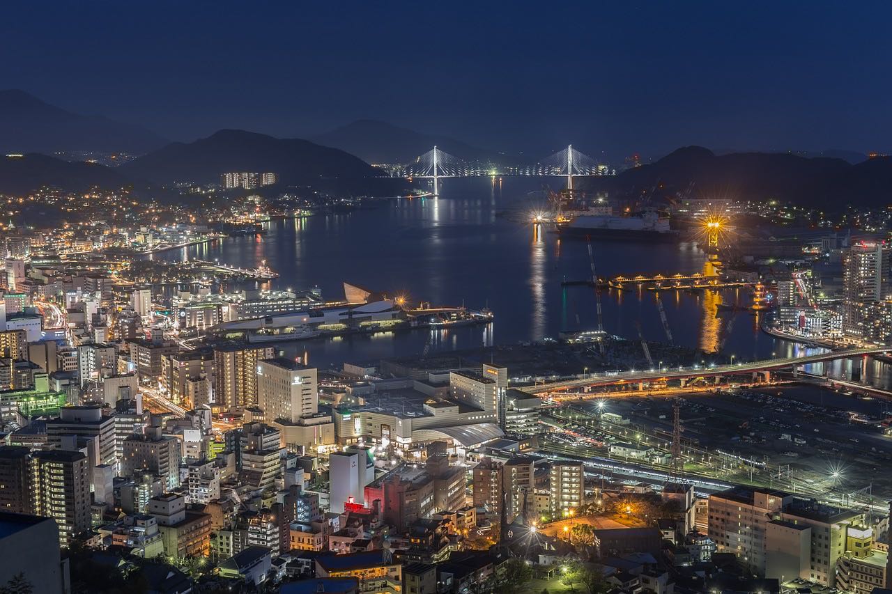 Nagasaki city of lights