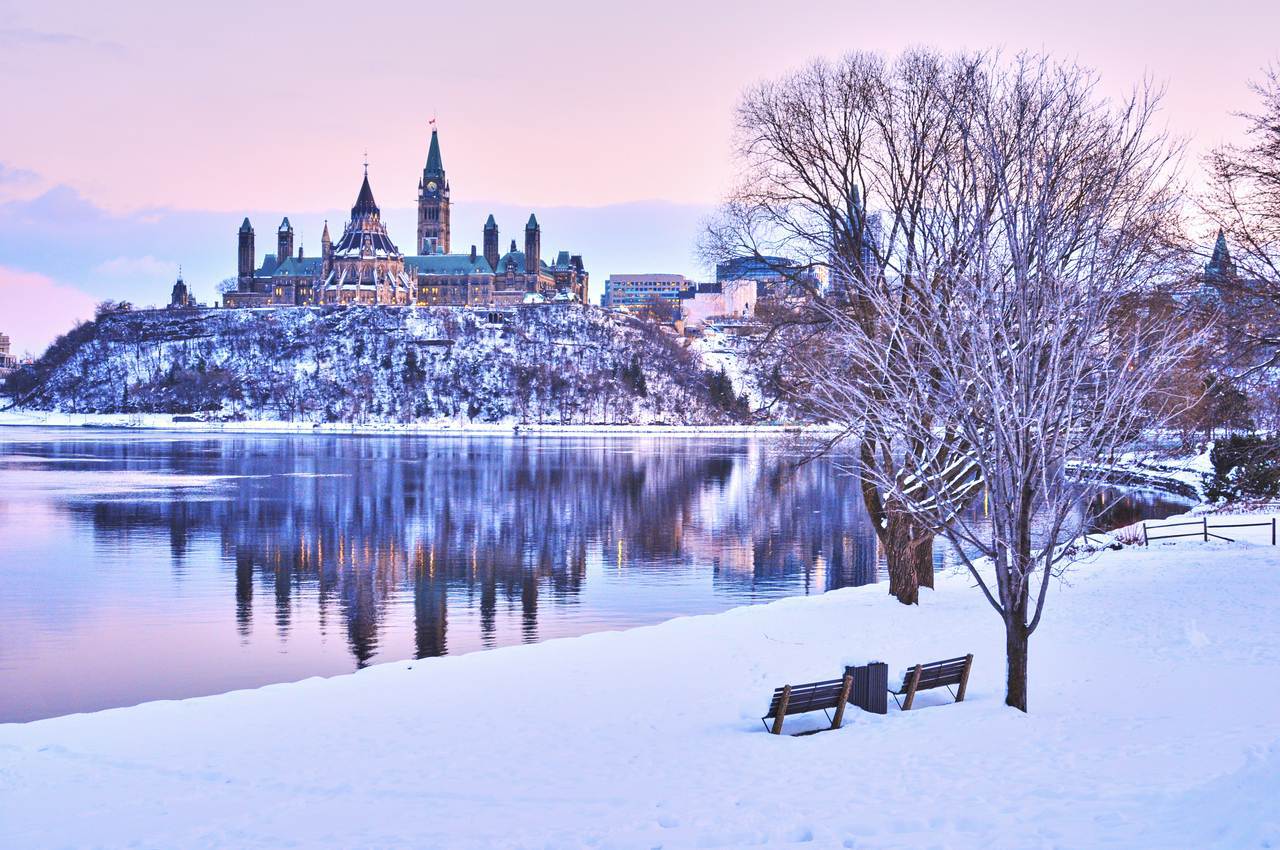 Winter views of Canada