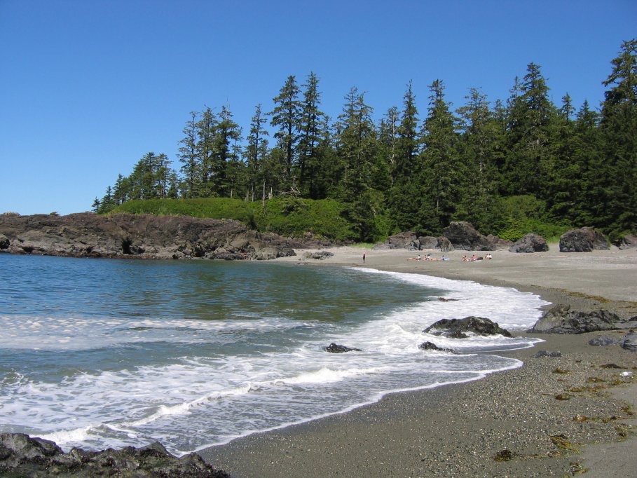 Long Beach Area of Pacific Rim National Park on Vancouver Island, Canada