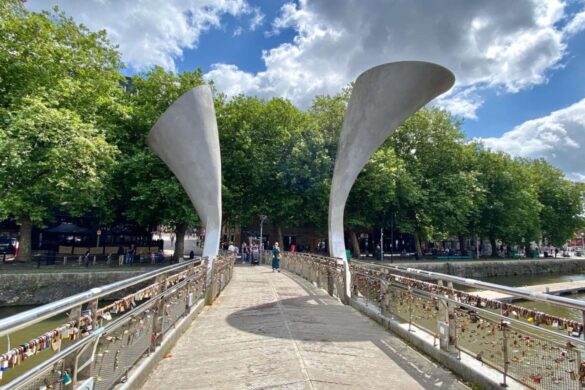 Pero's Bridge Leading to the Narrow Quay in Bristol