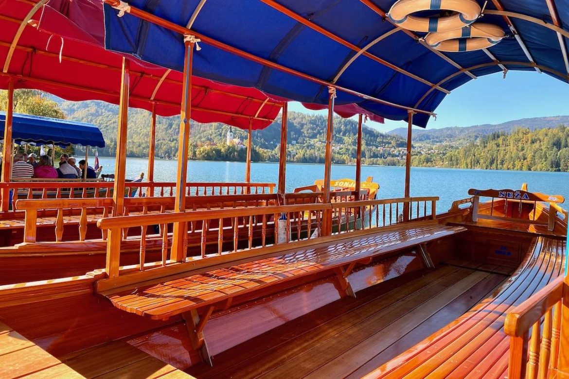 The Pletna Boats of Lake Bled in Slovenia