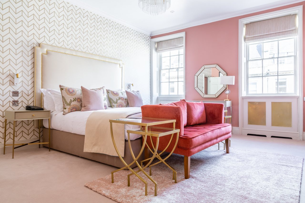 Bedroom in Queensberry Hotel, Bath