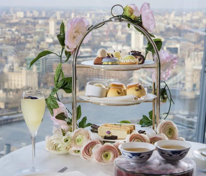 Royal Botanical Afternoon Tea reviewed, TĪNG at Shangri-La Hotel, The Shard