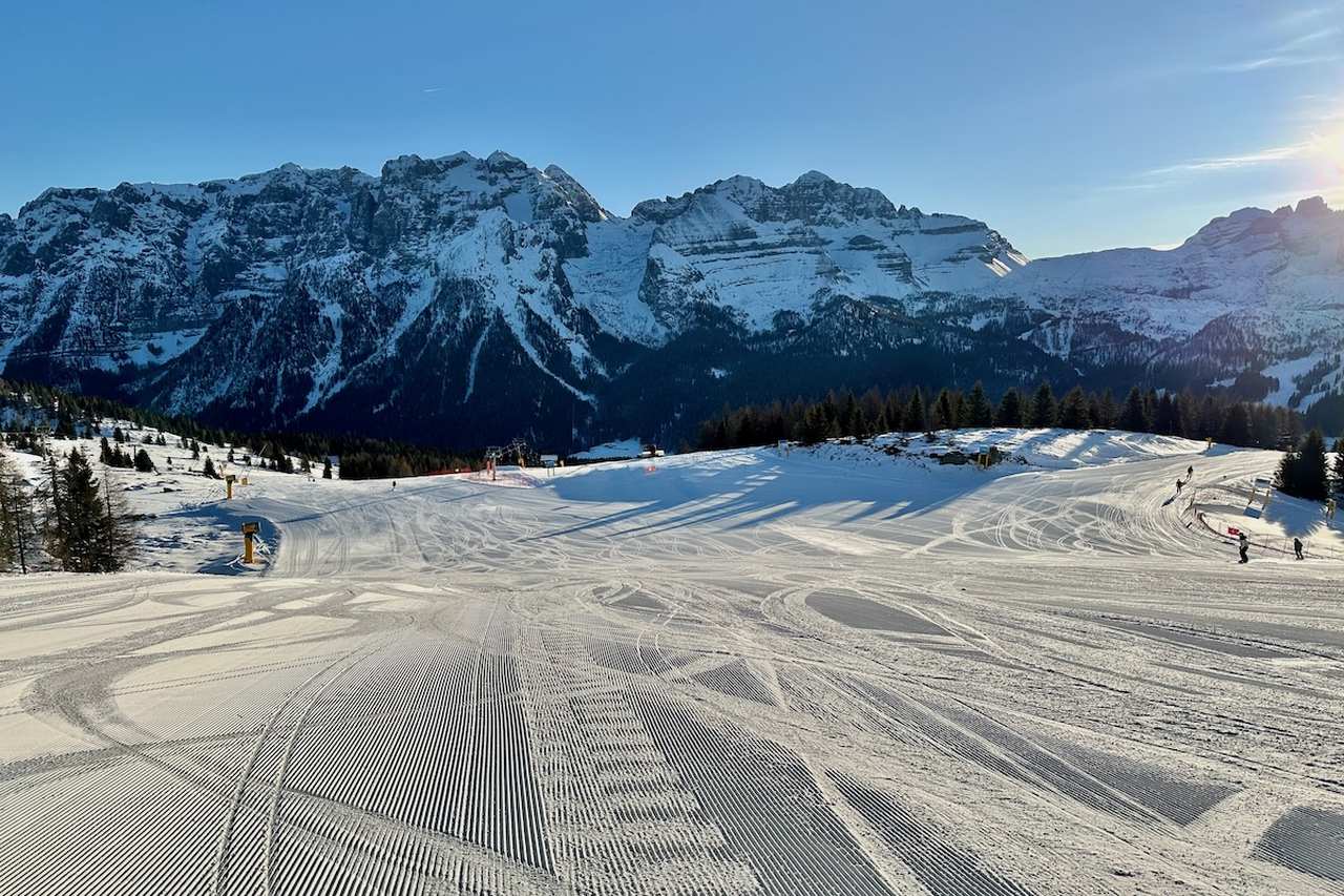 Skiing in Madonna di Campiglio