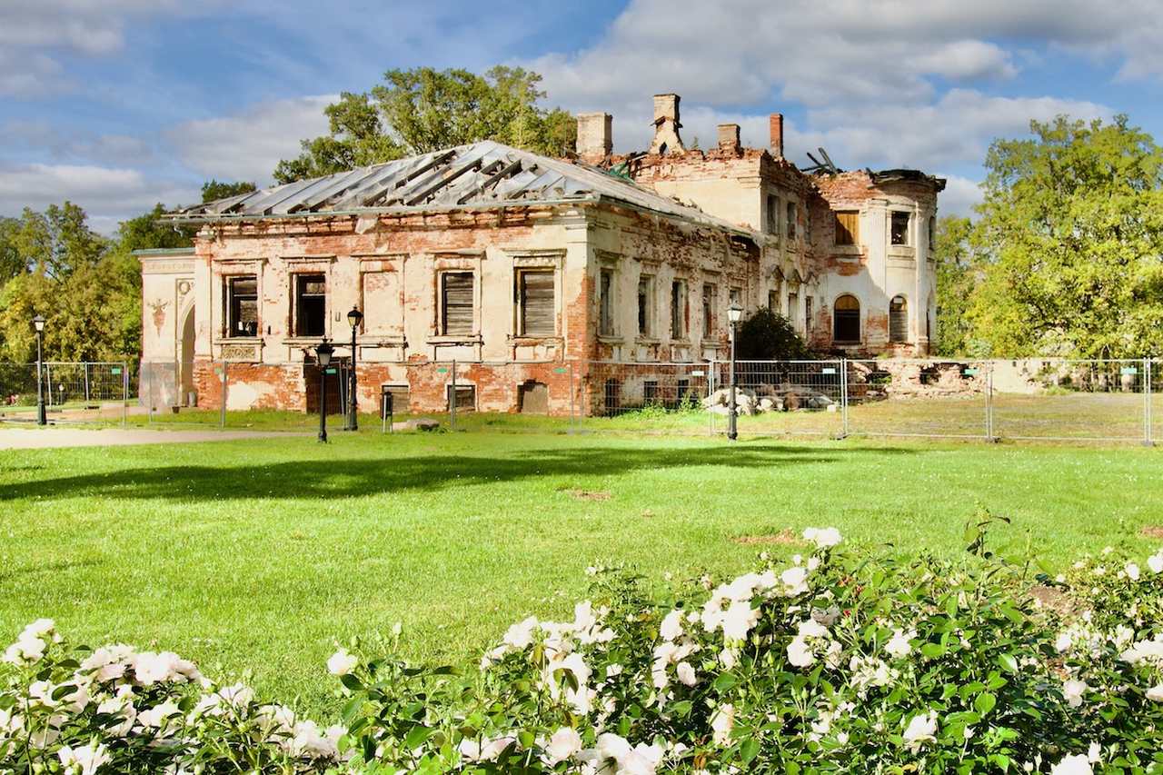 The White Castle of Gulbene in Vidzeme, Latvia