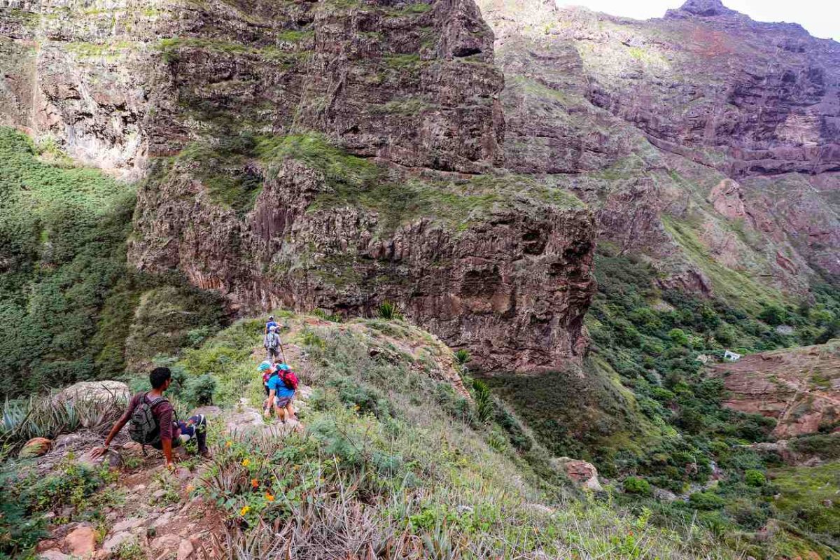 Hiking São Nicolau at the Cape Verde trekking festival