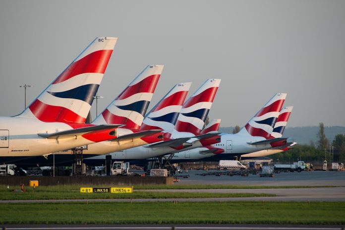 British Airways tails