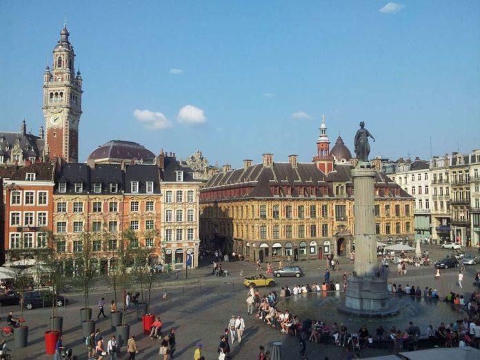 Lille - a Flemish city in Northern France