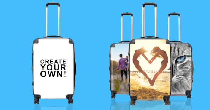 design your own luggage